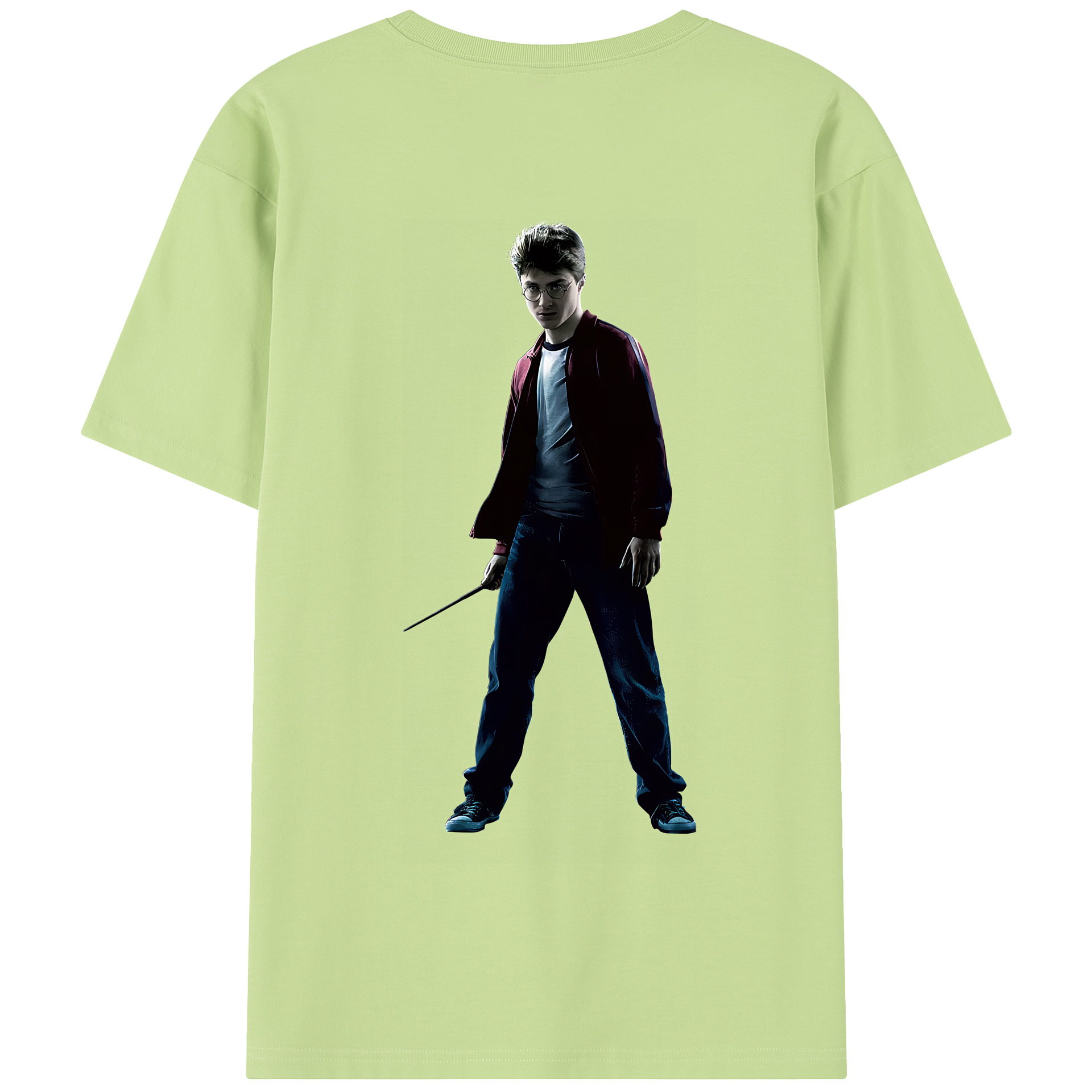 （画像用） Harry Potter ハリー・ポッターシリーズ 綿100％半袖Tシャツ（背面プリント）